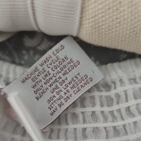 Chico's White Tunic with Brown Embroidery - Picture 8 of 8